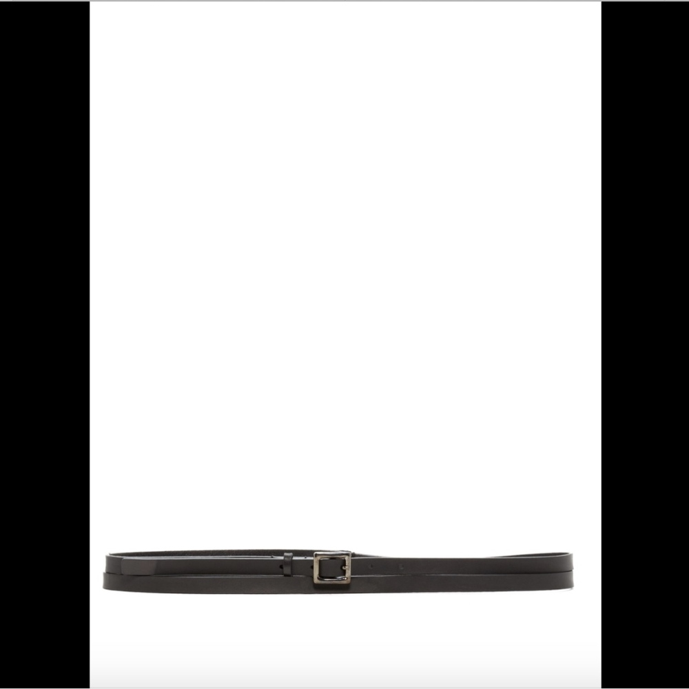 NWT Alice Olivia Genuine Leather Skinny Wrap belt‎